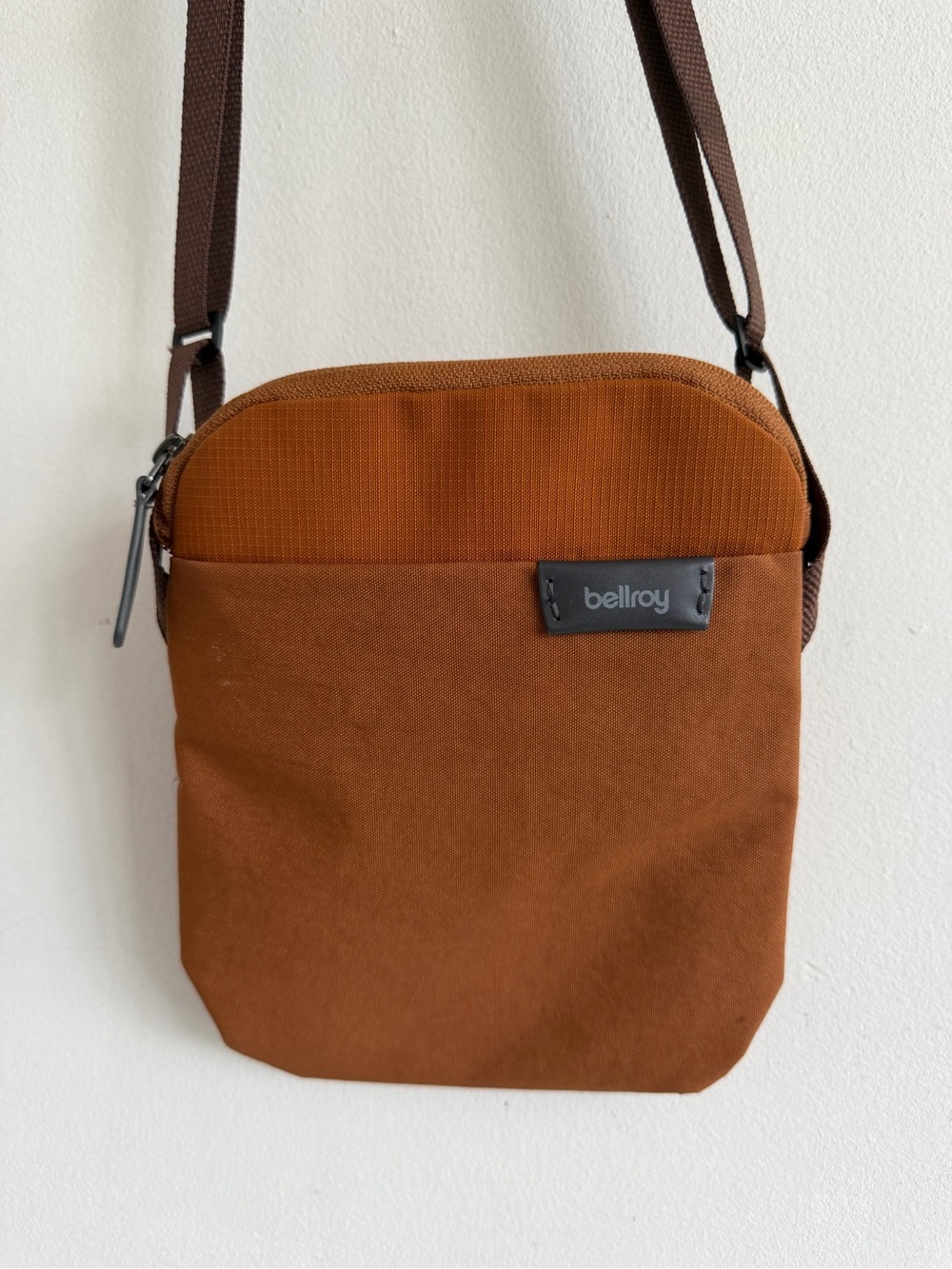 Bellroy Compact Crossbody in Rust